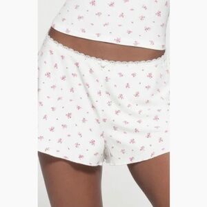 SKIMS Orchid Rose Soft Lounge short - size small